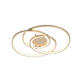 **Moderne Plafondlamp met Cirkelvormige LED-Ringen**
