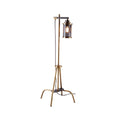 **Technische titel in het Nederlands: Elegante vloerlamp met industriële uitstraling**