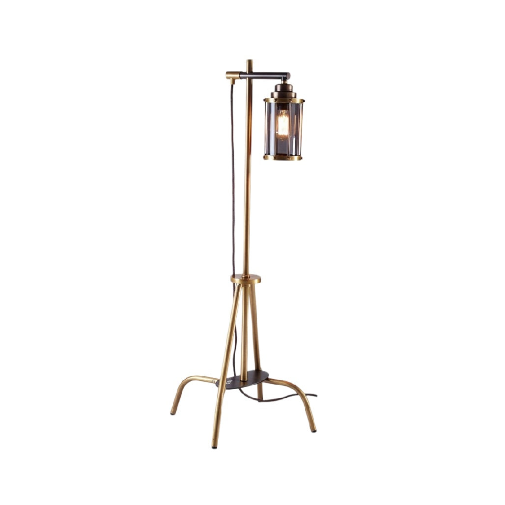 **Technische titel in het Nederlands: Elegante vloerlamp met industriële uitstraling**